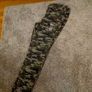 High rise skinny pants